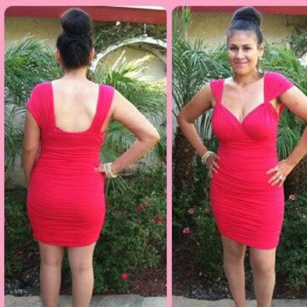 Hot Pink Dress